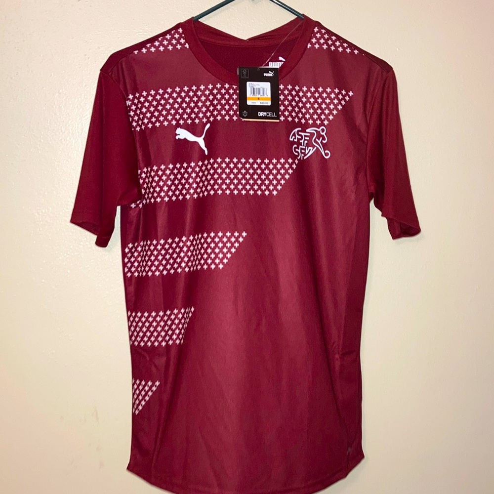 Puma SPV Switzerland Soccer Jersey DryCell